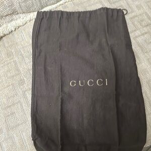 Gucci Black Dust Bag